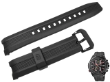 Oryginalny pasek Casio Edifice EFR-536PB-1A3 EFR-536PB EFR-536  czarny guma teleskopy